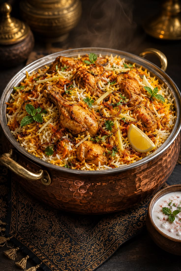Authentic Pakistani Chicken Biryani